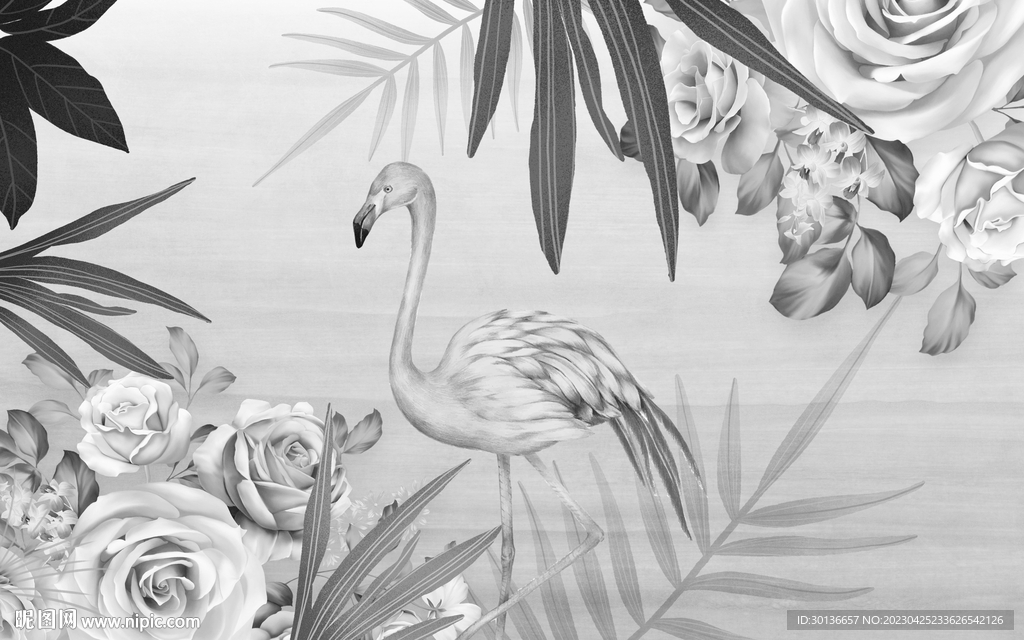 新品 新灰色装饰画 TIF分层