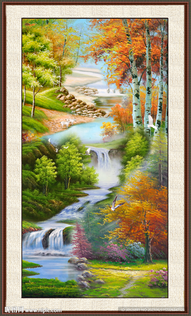 风景油画 
