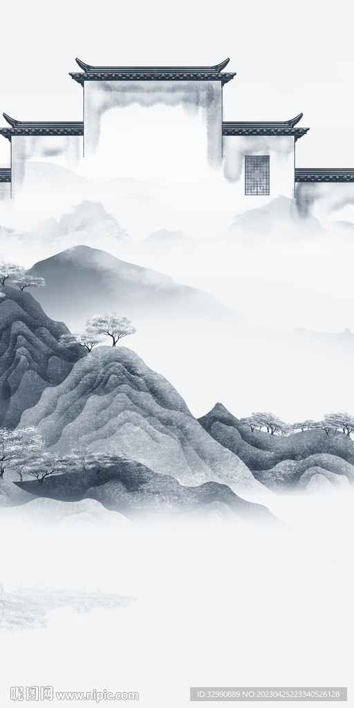 高端 人气简意玄关 tif分层