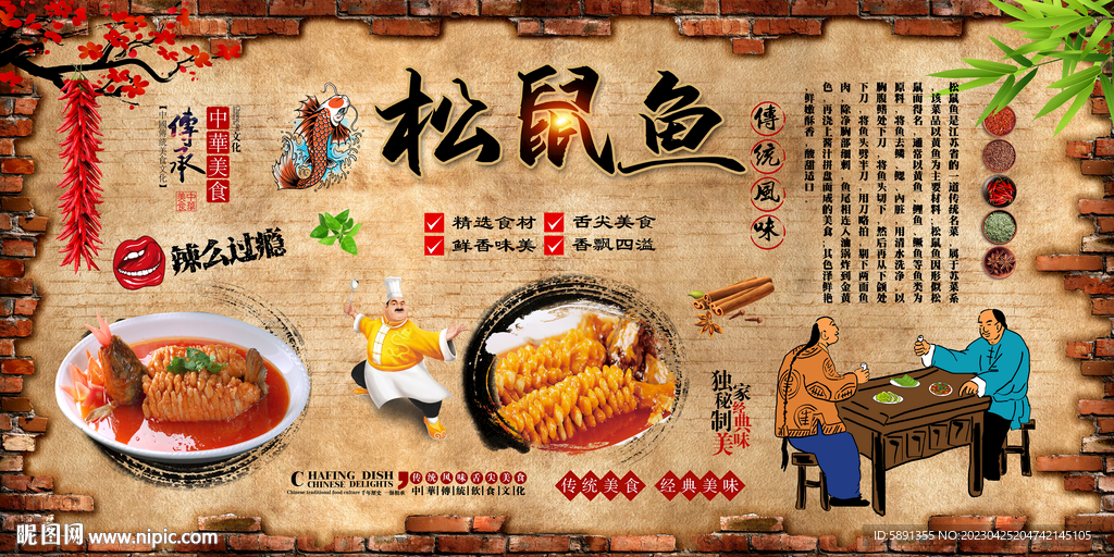 松鼠鱼