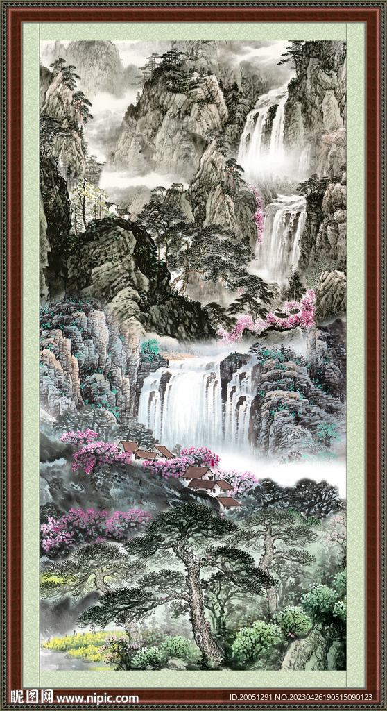 竖版风景 
