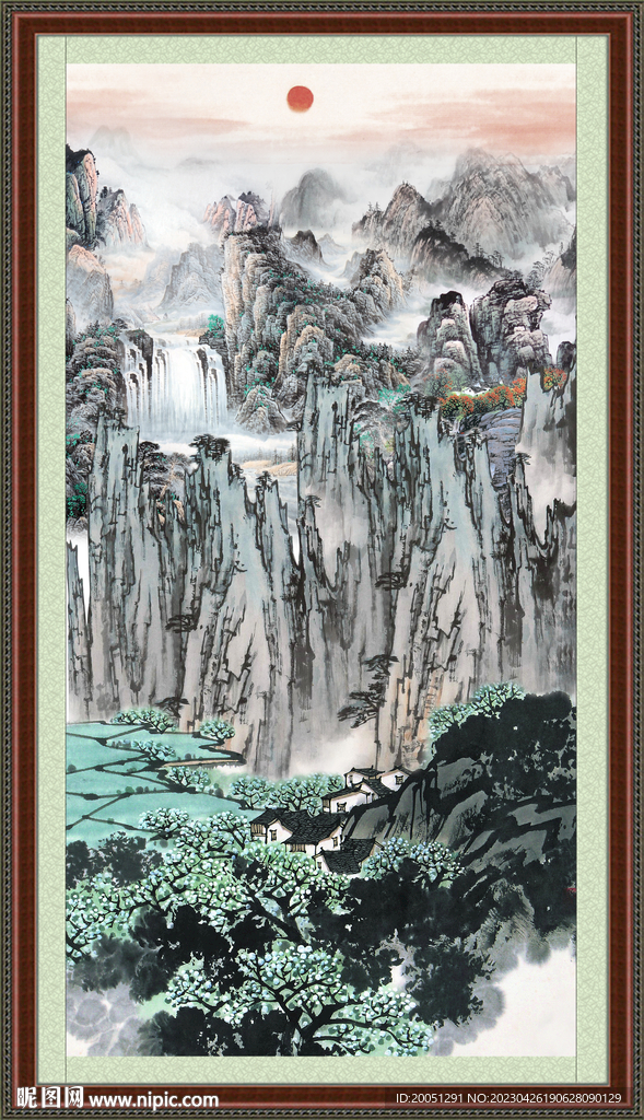 竖版风景