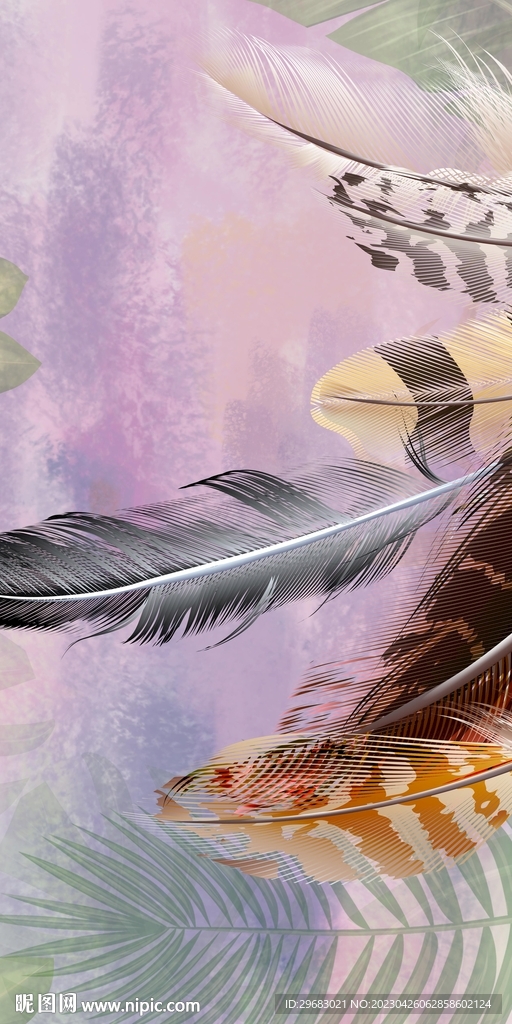 爆款 清晰欧式玄关 TIf分层