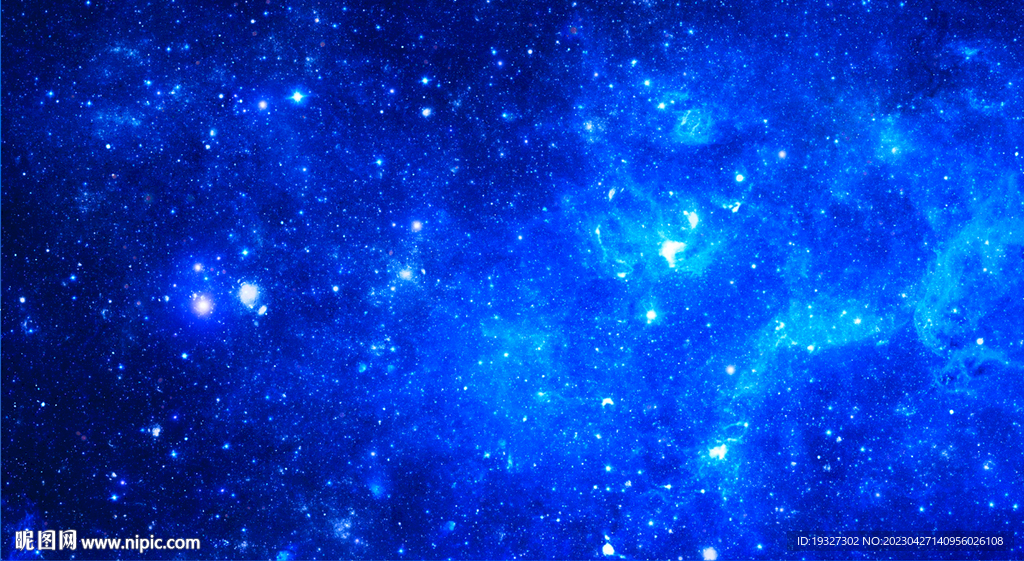 蓝色星空软膜天花 星空图