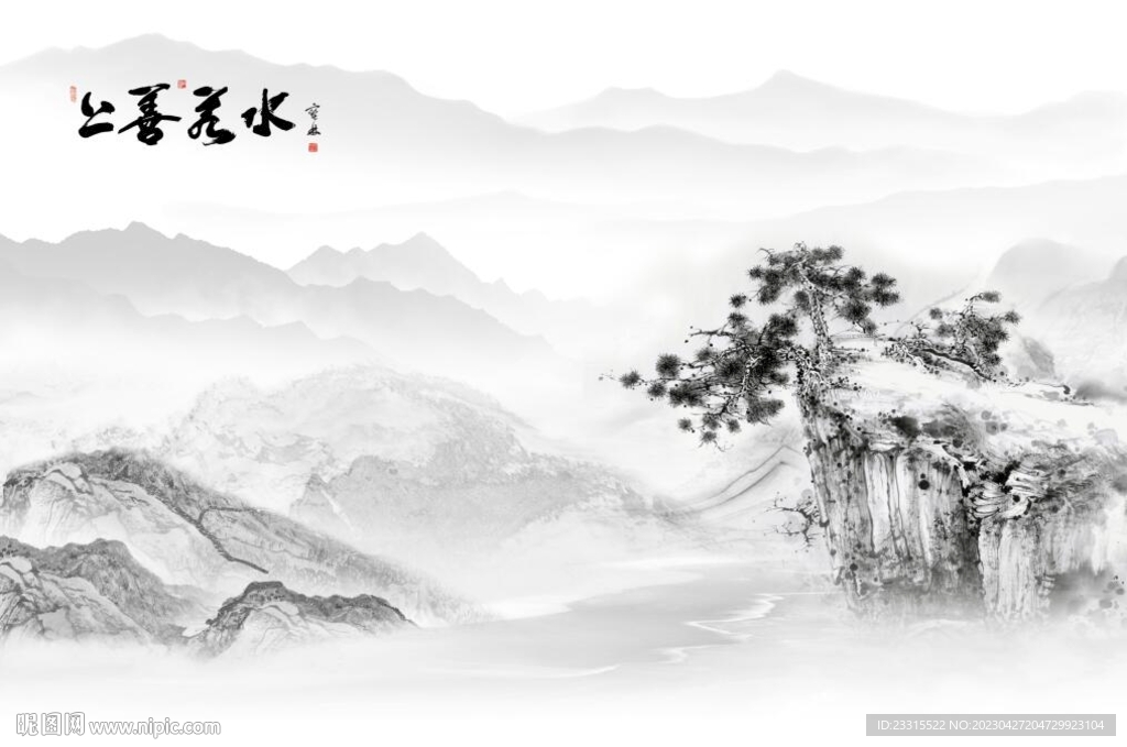新中式背景墙