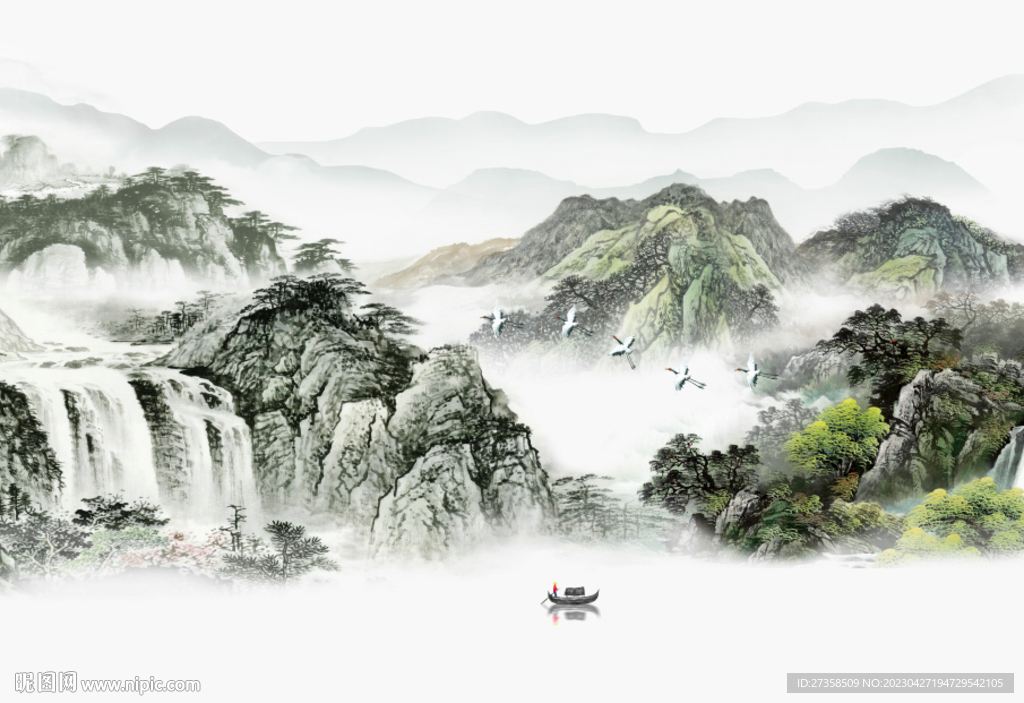 山水画