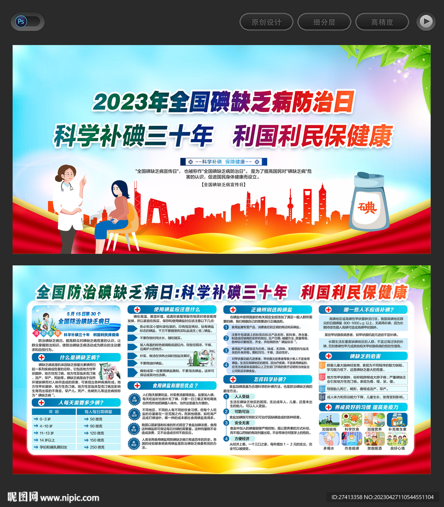 防治碘缺乏病日
