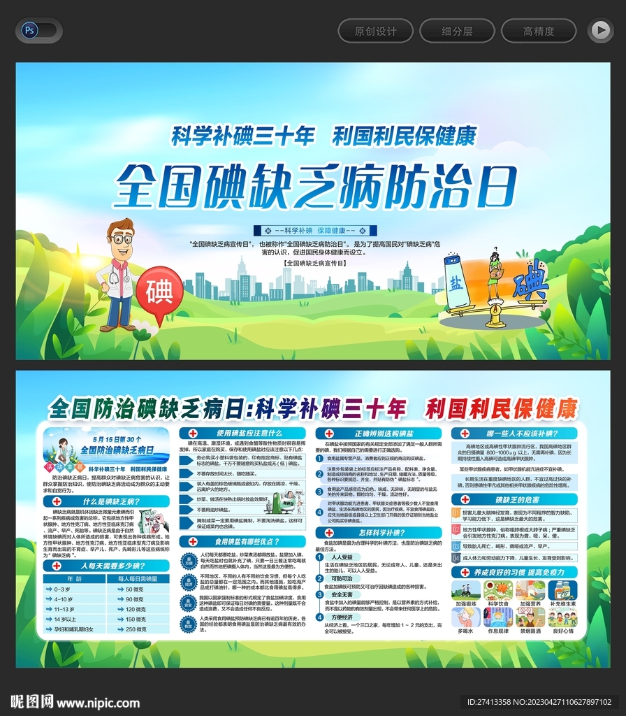 防治碘缺乏病日