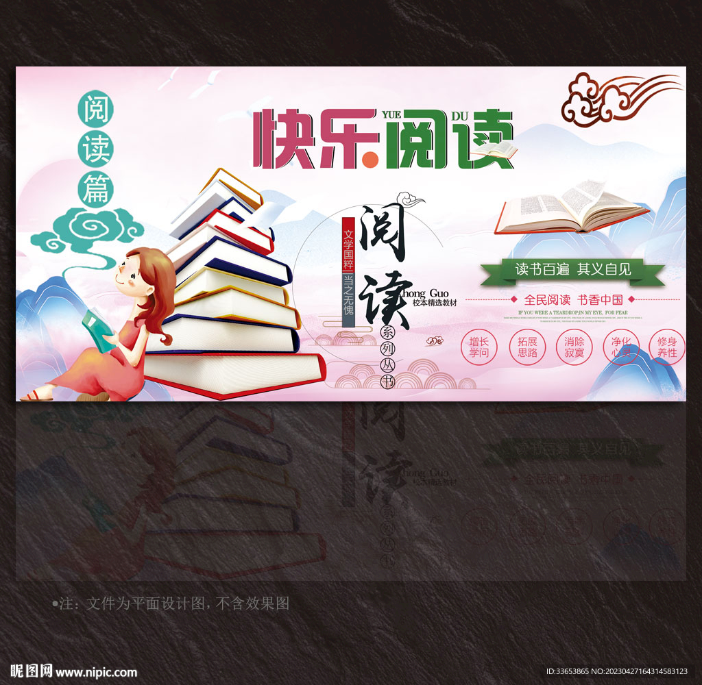 阅读展板