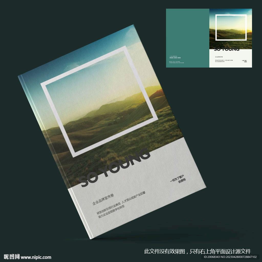 绿色能源画册封面