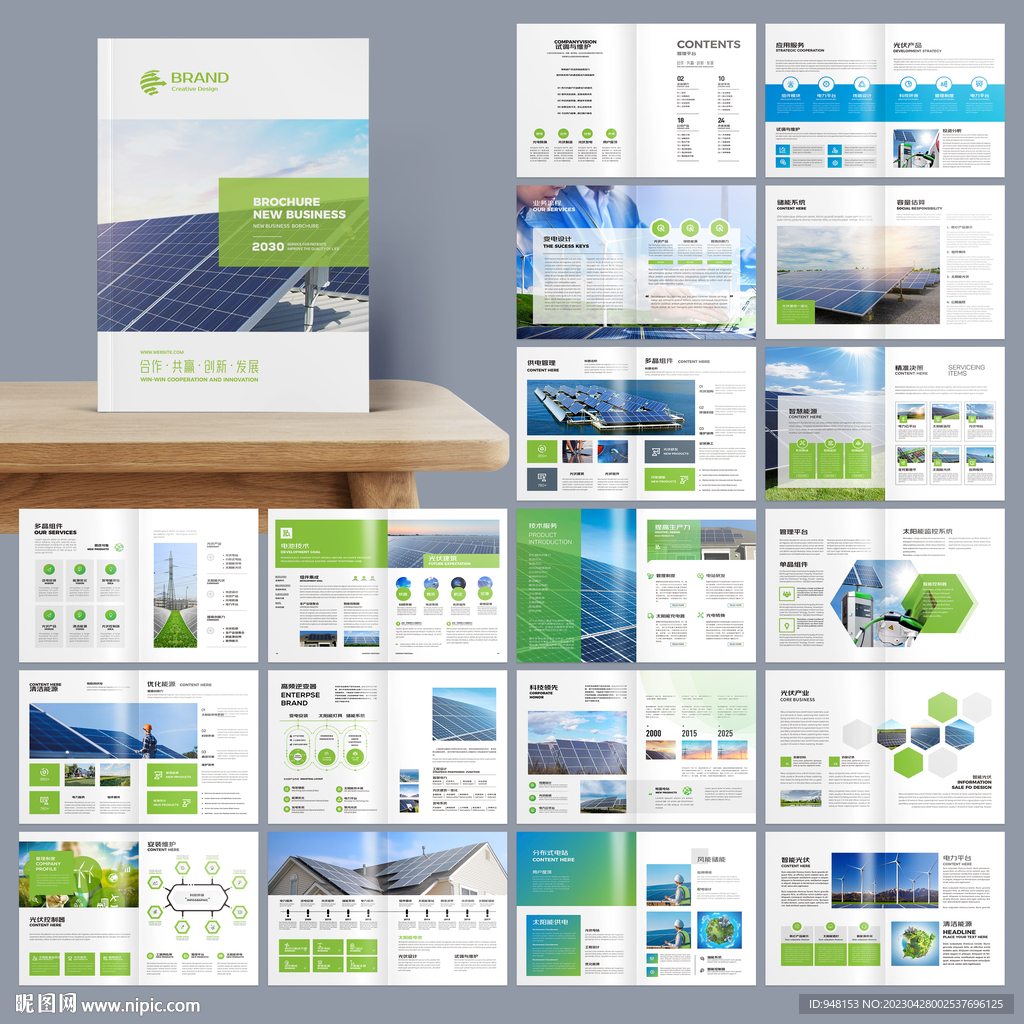 新能源宣传册