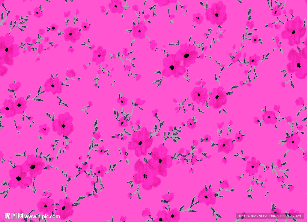 花朵   数码印花     手