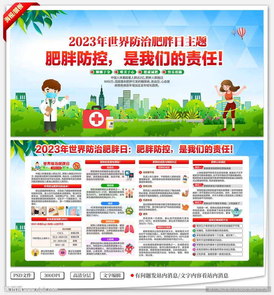 2023年世界防治肥胖日