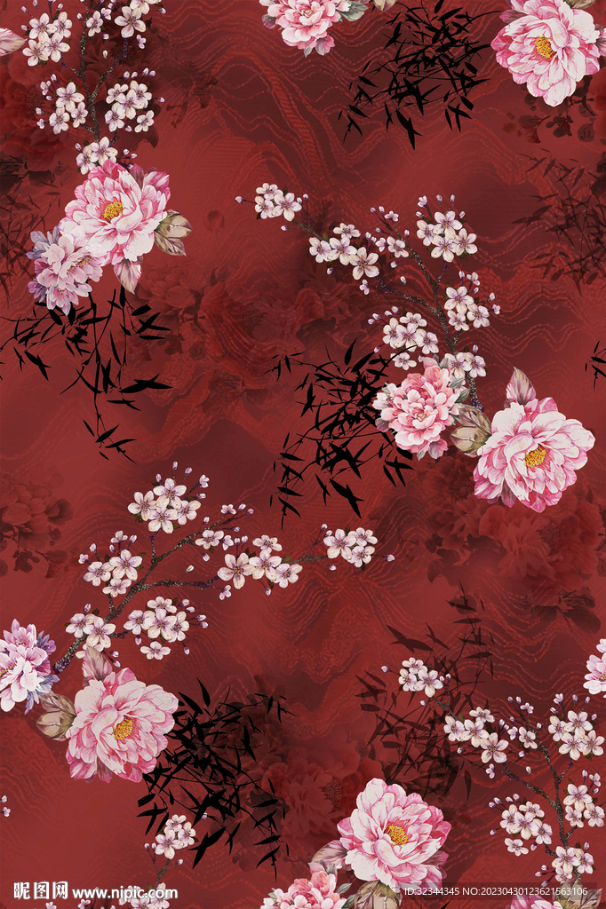 中老花型