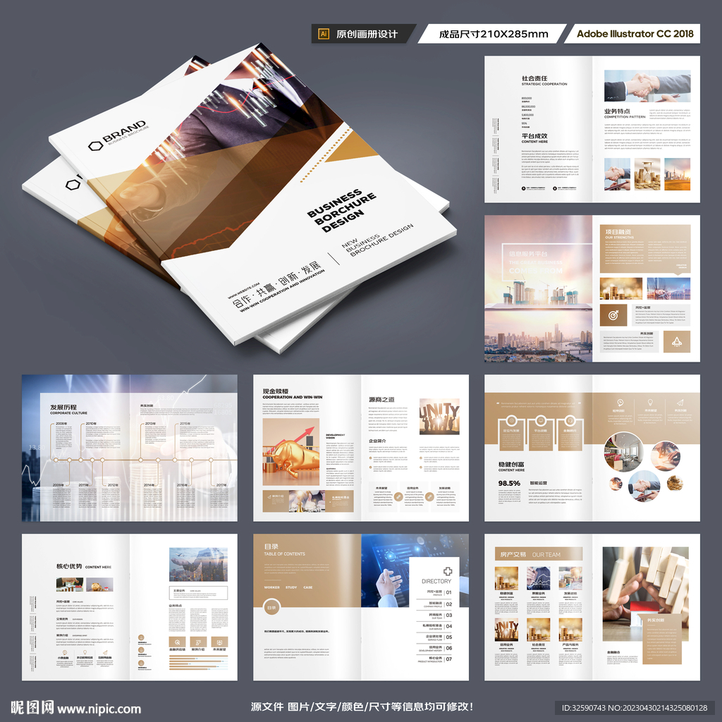 投资宣传册