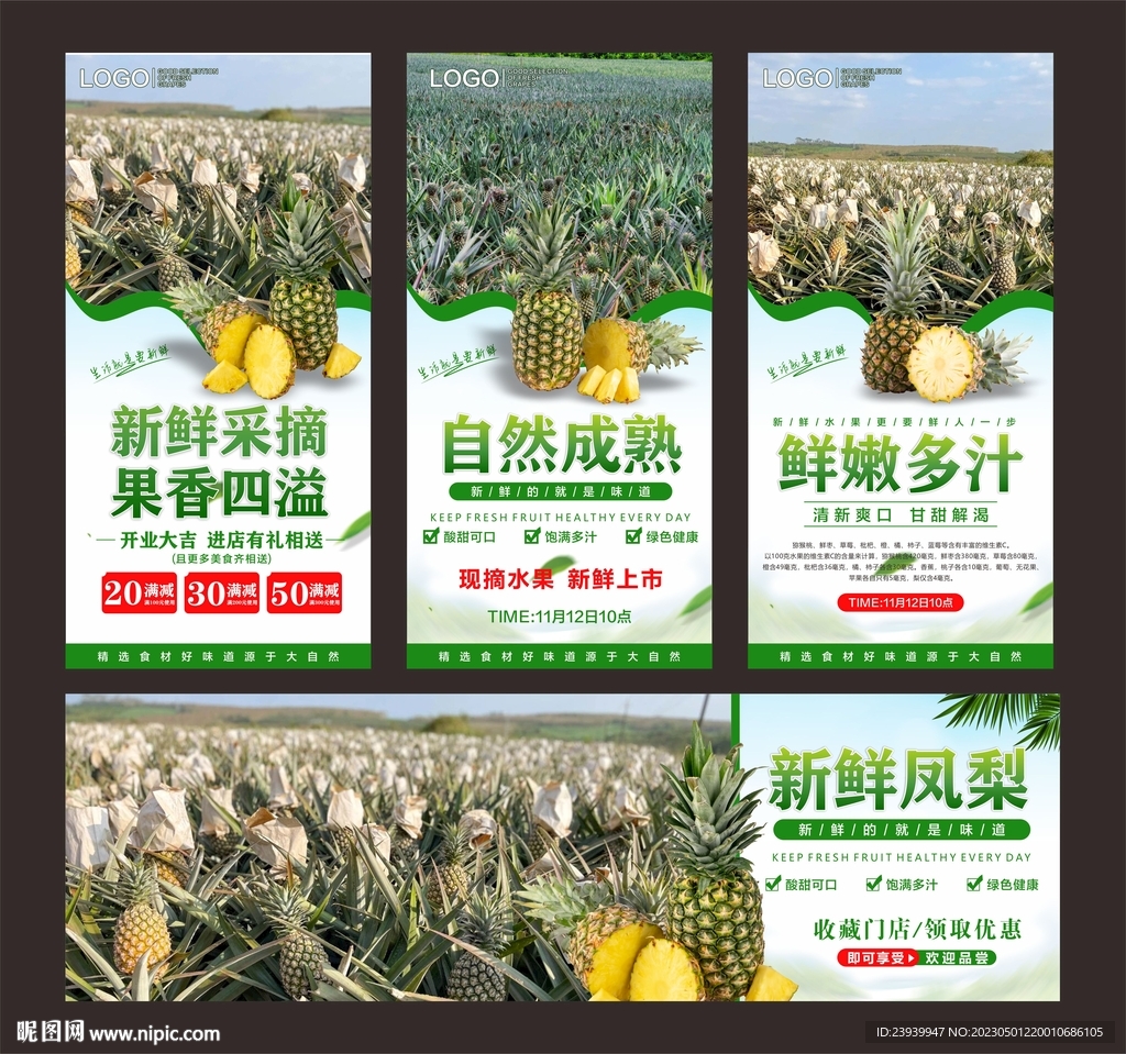 菠萝海报