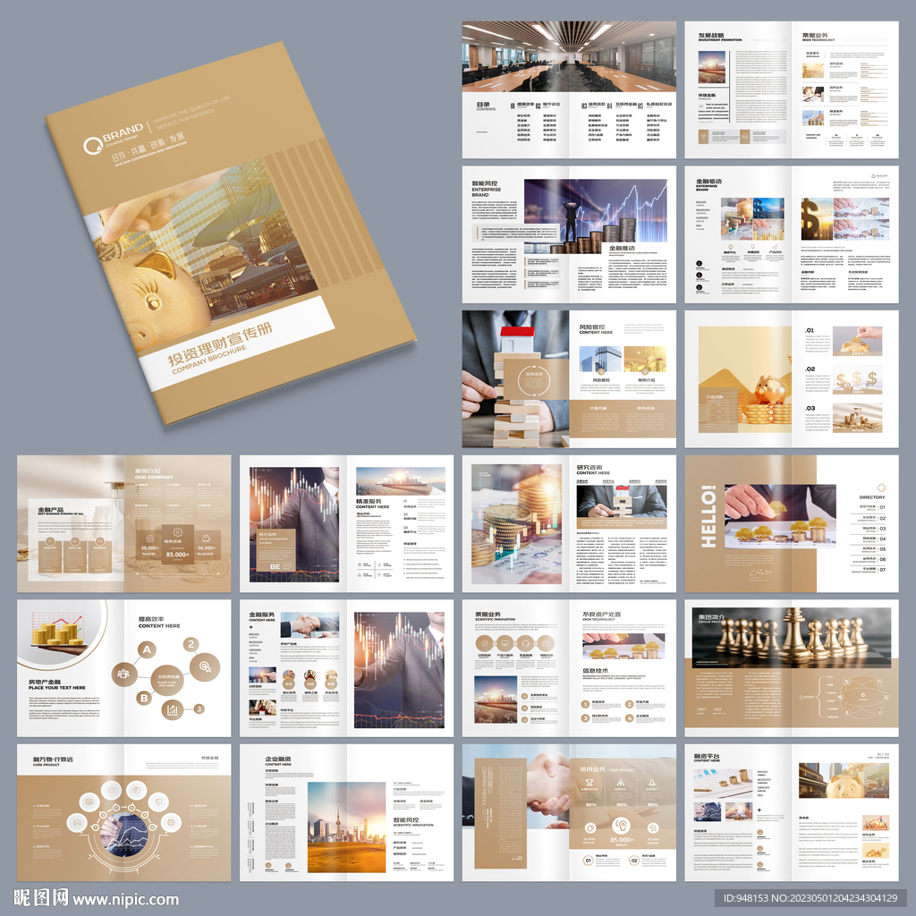 投资宣传册