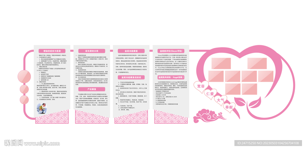 医院背景墙 医院文化墙 