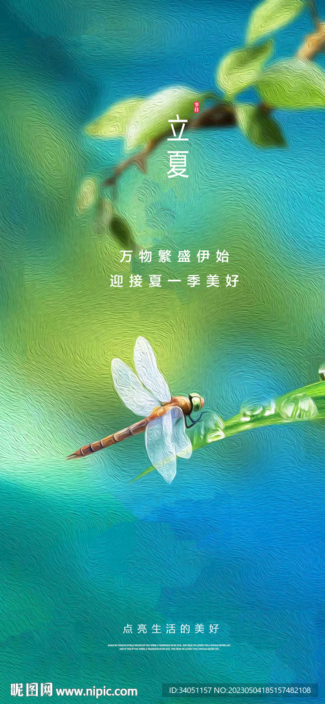 立夏 蜻蜓
