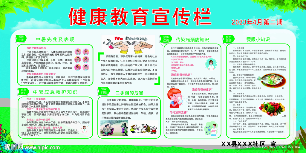 健康教育宣传栏