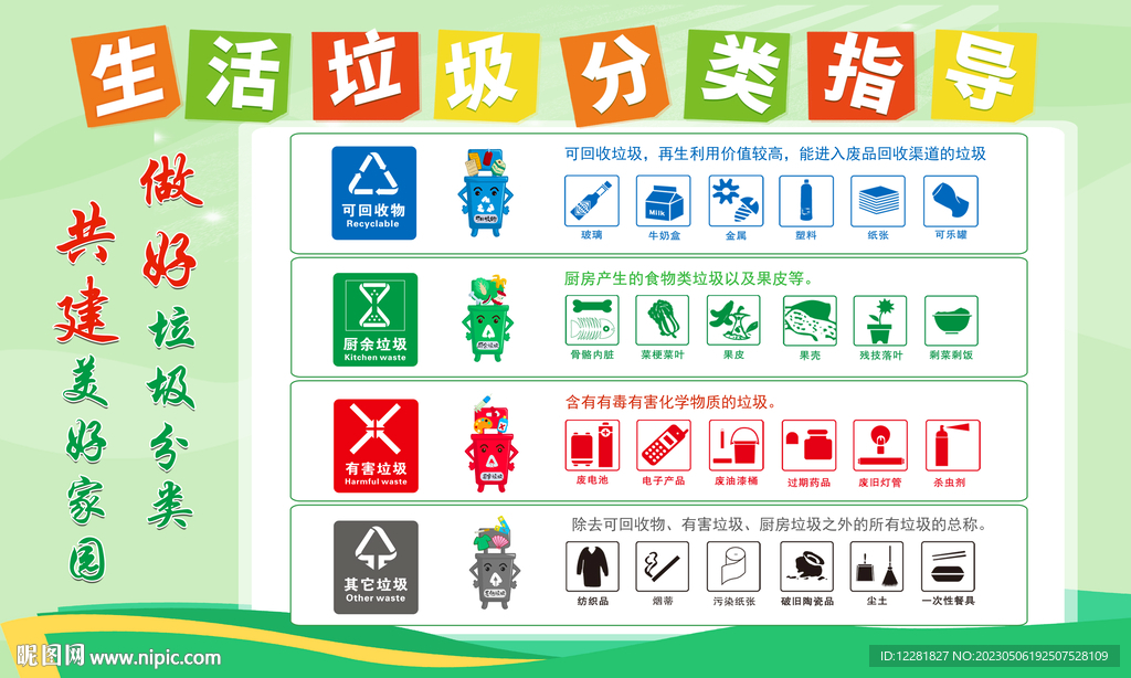 生活垃圾分类指导