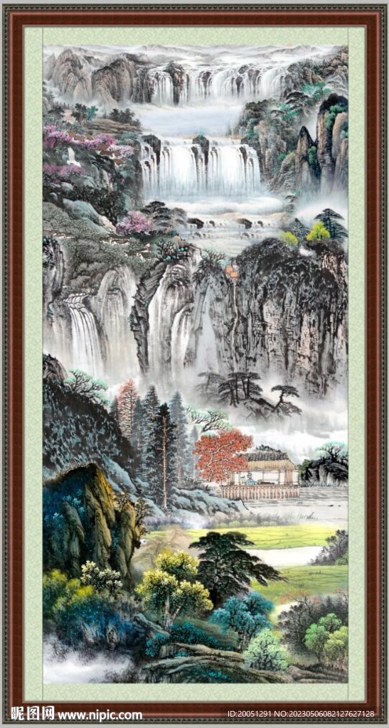 聚宝盆山水
