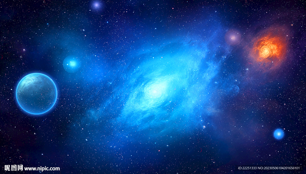蓝色星空