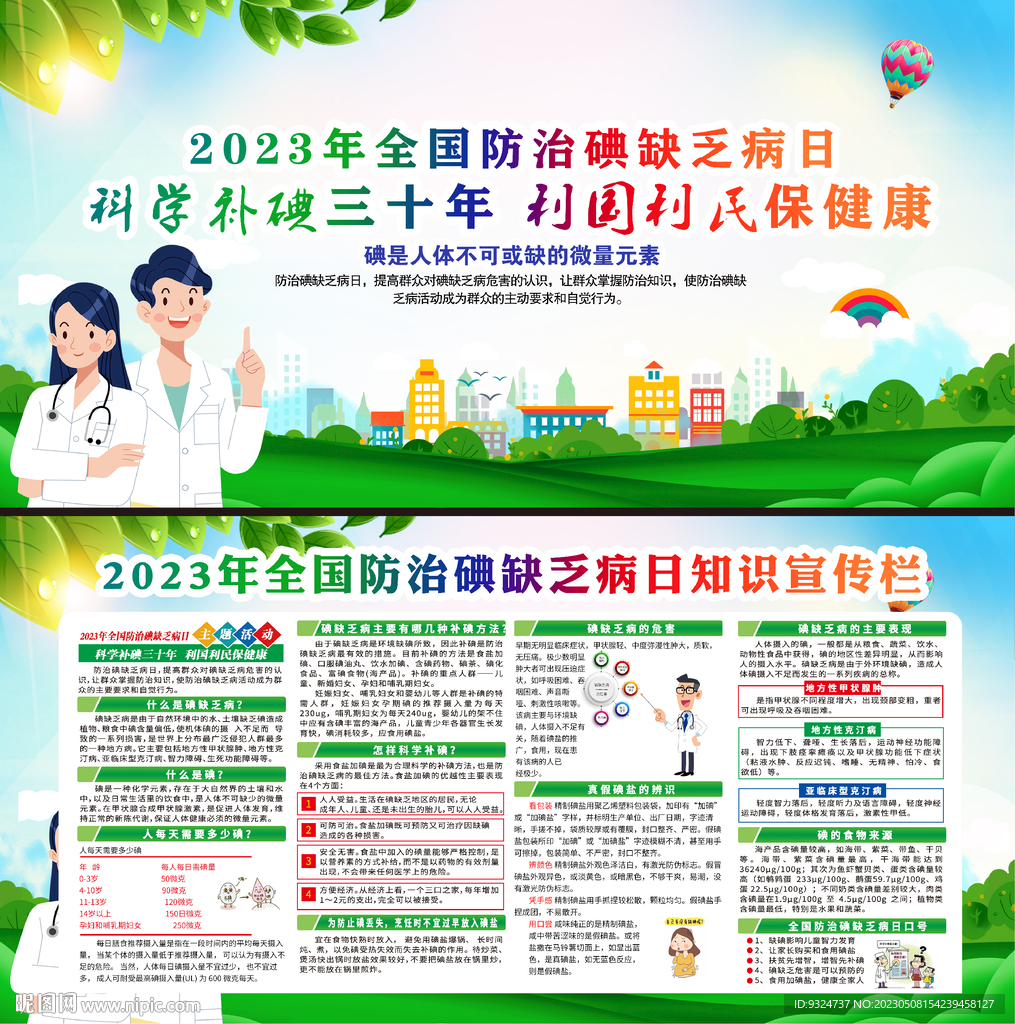 2023年防治碘缺乏病日