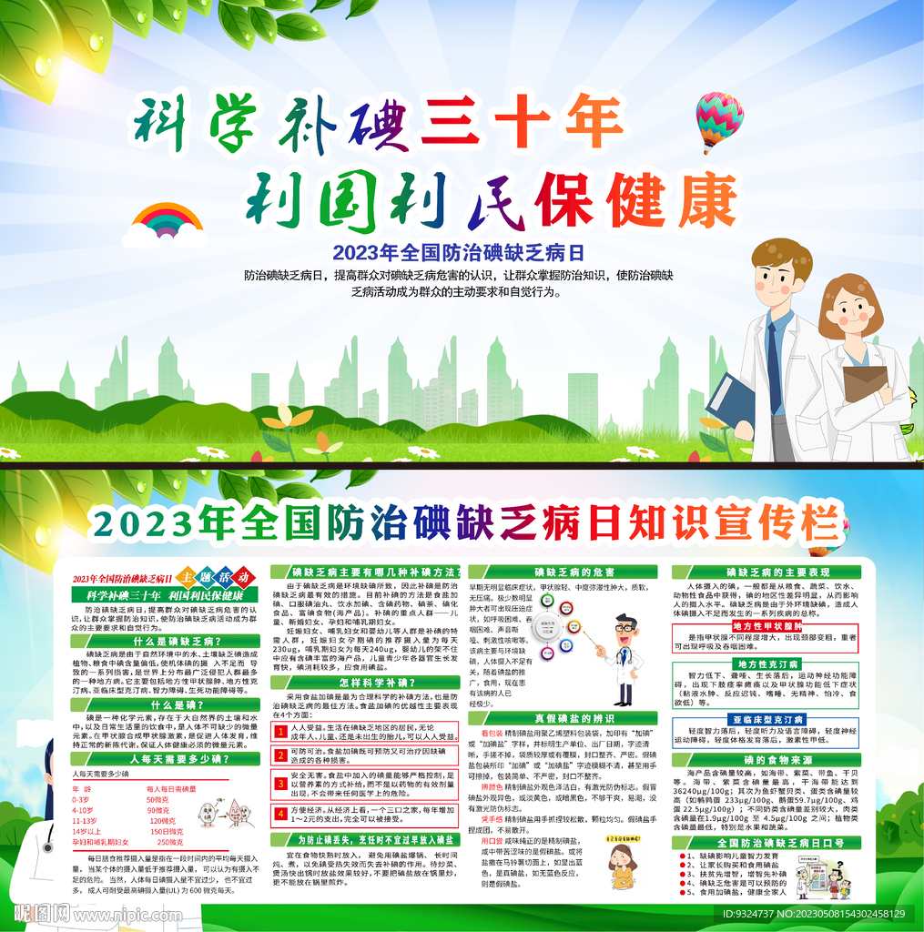 2023年防治碘缺乏病日