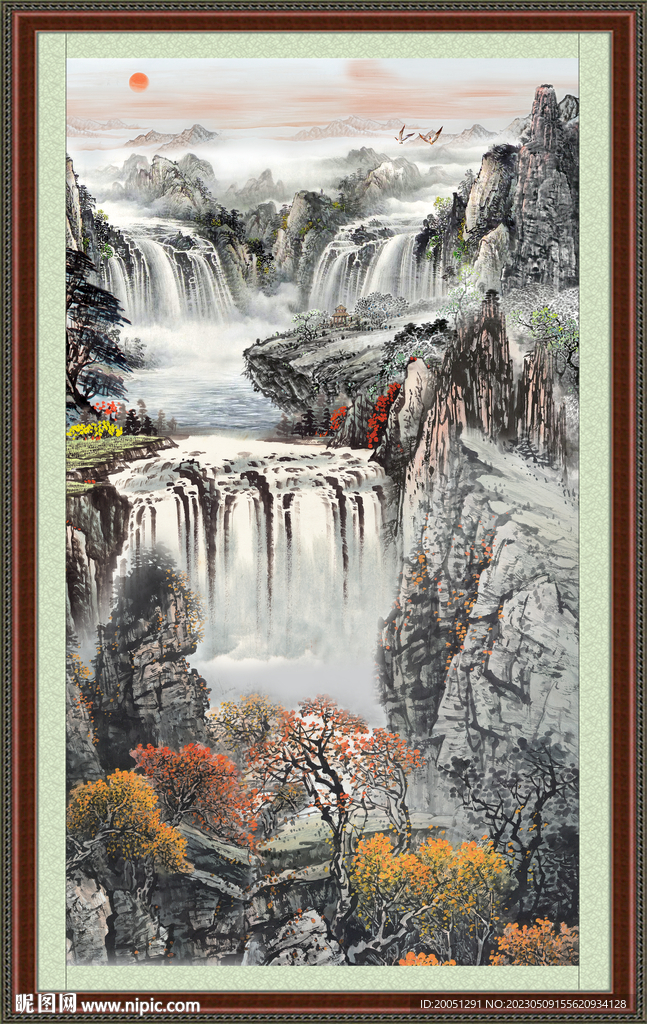 山水画 