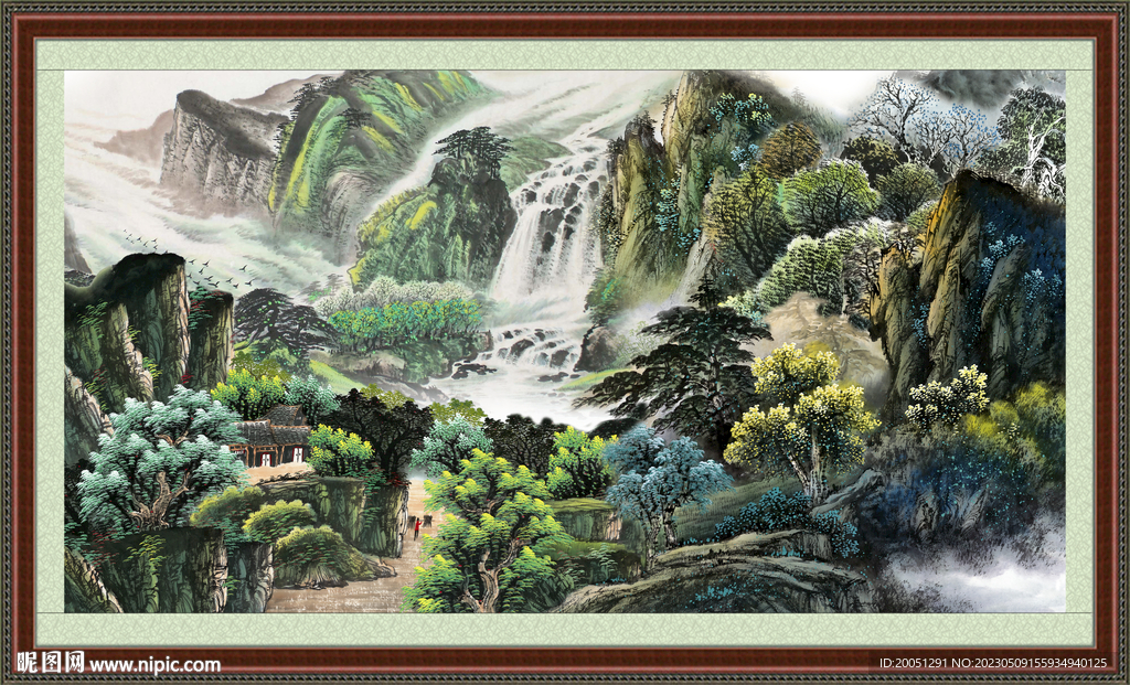 山水画 