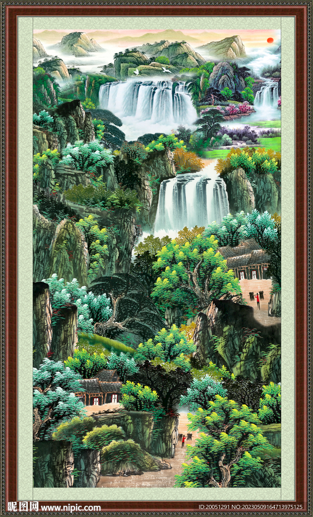 国画山水