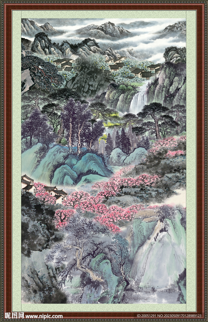 山水画 