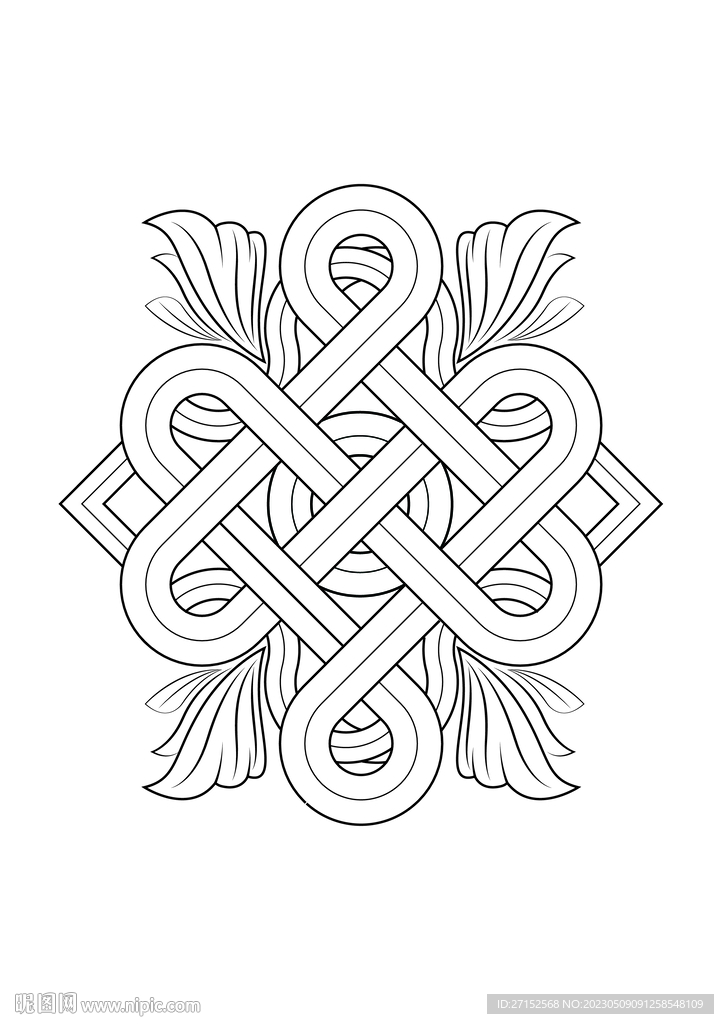 蒙古元素图案