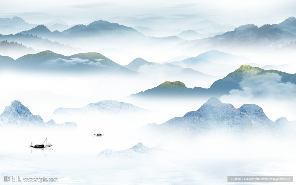 客厅 人气最新山水 TIf分层