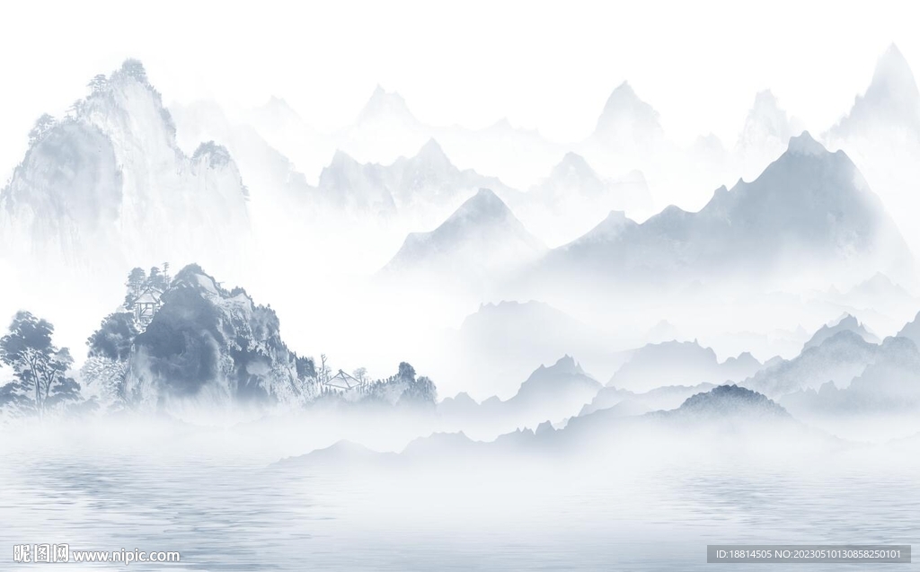 新中式背景墙