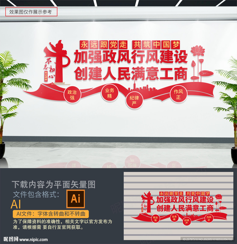 工商文化墙