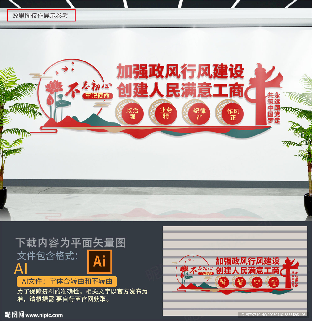 工商文化墙