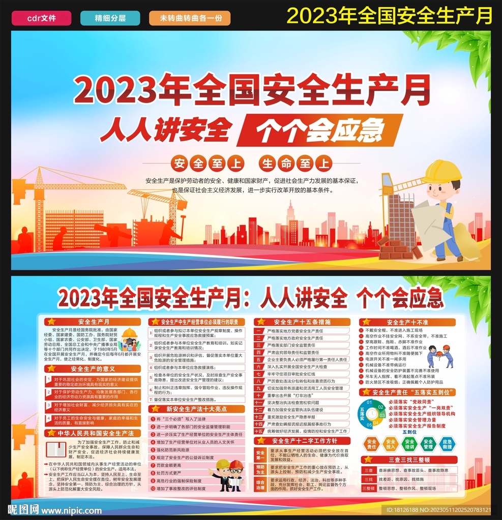 安全生产月宣传栏