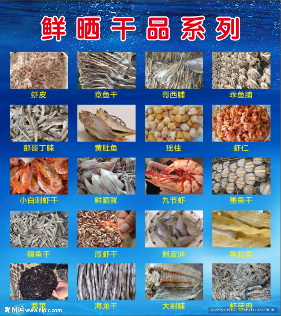 海鲜干货