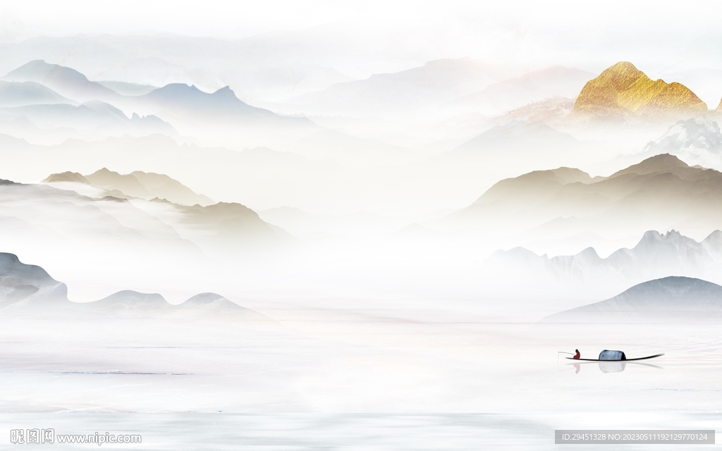 最新 客厅背景墙画 tif分层