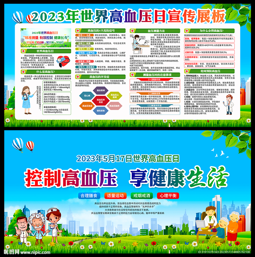 高血压知识宣传栏