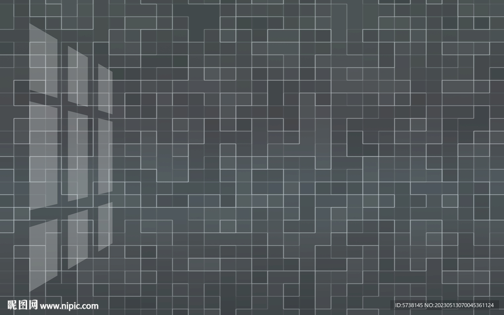 合层方块灰色瓷砖装饰画背景素材