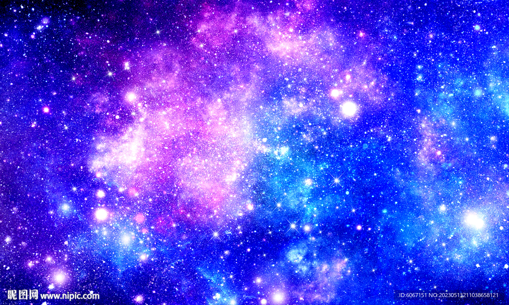 唯美星空背景
