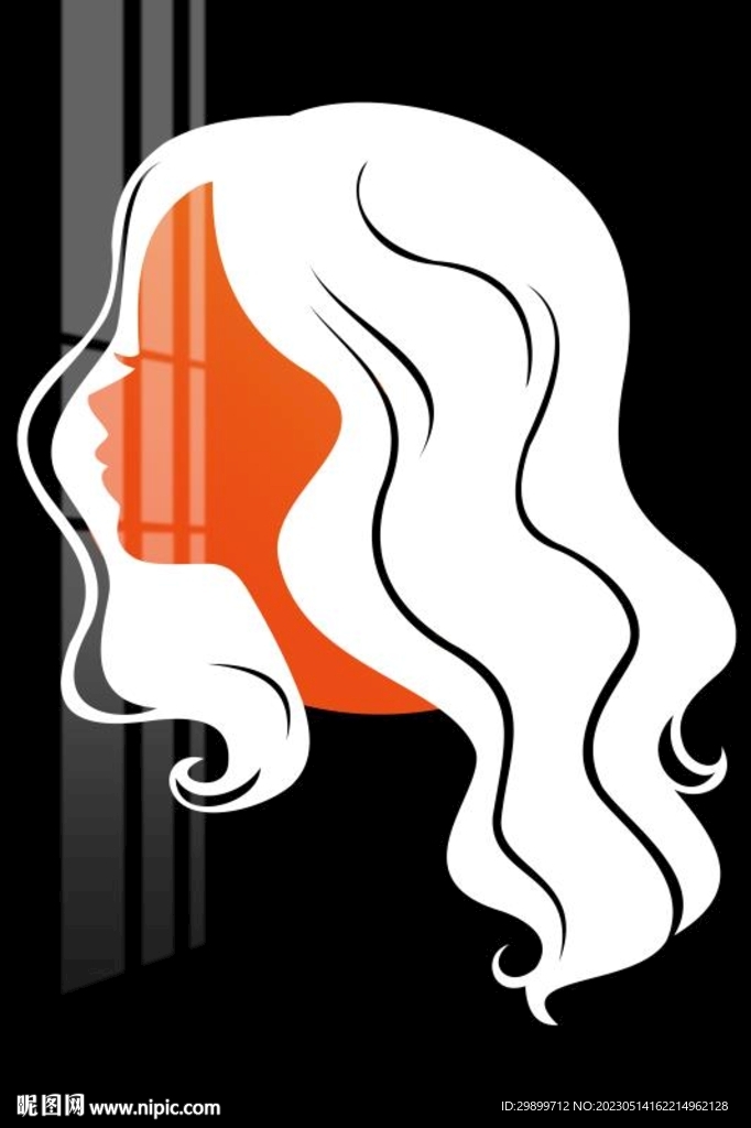 卡通美女