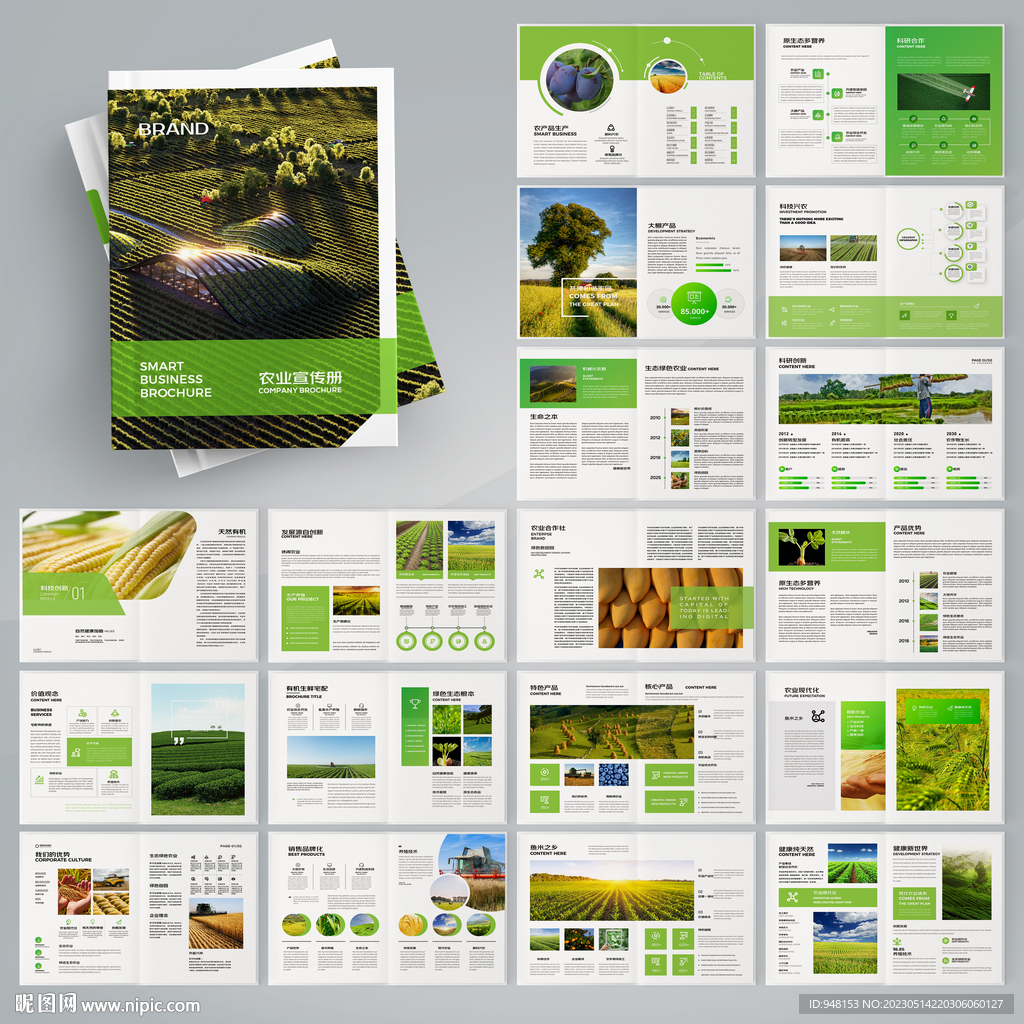 农业合作社画册
