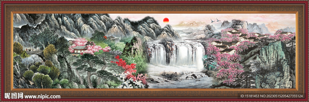 山水风景 