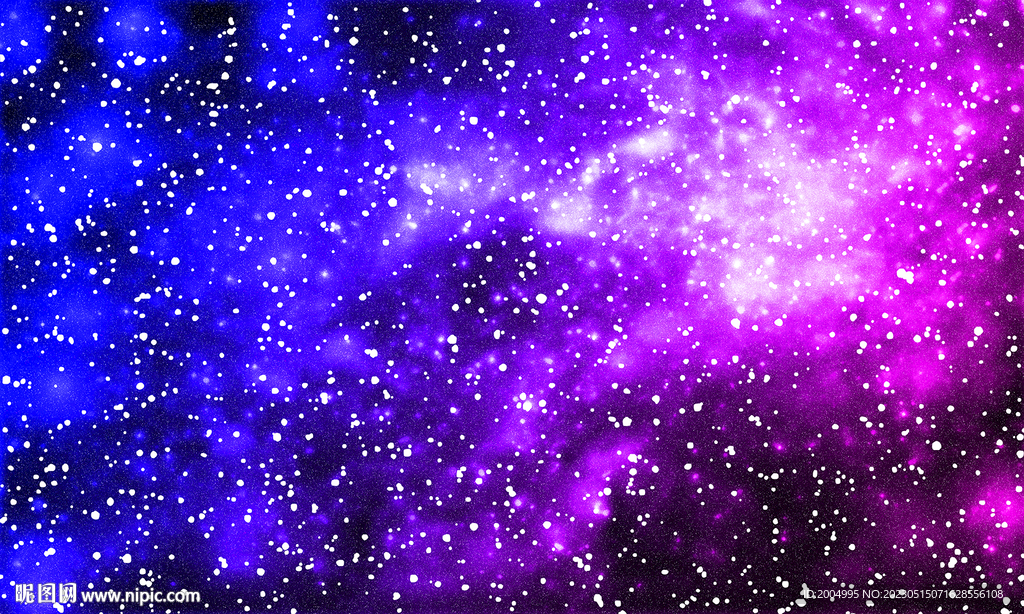 紫色星空