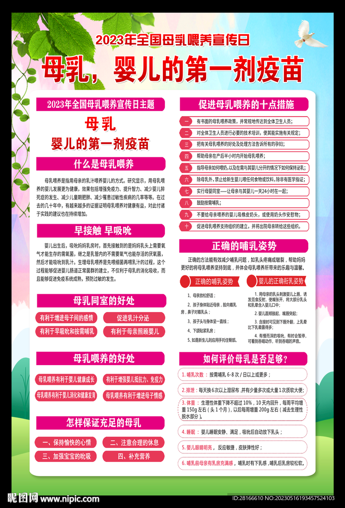 健康教育知识海报