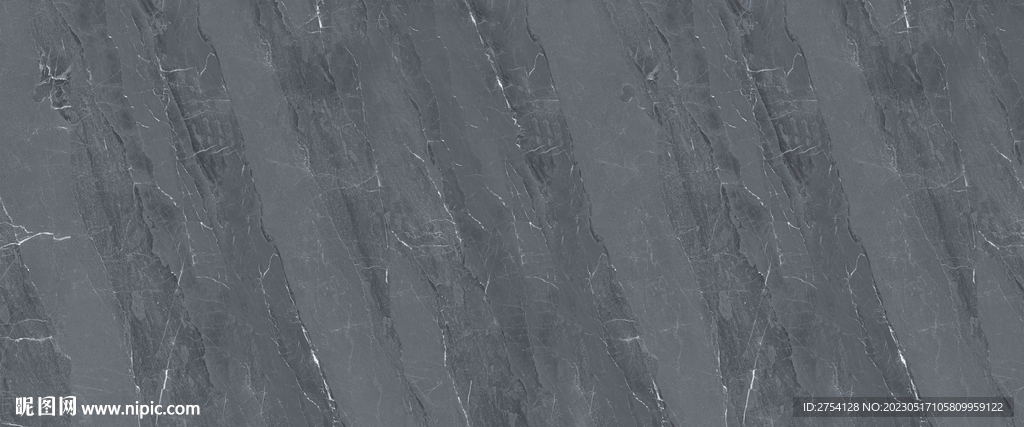 意大利灰岩板 黑灰色大理石纹理